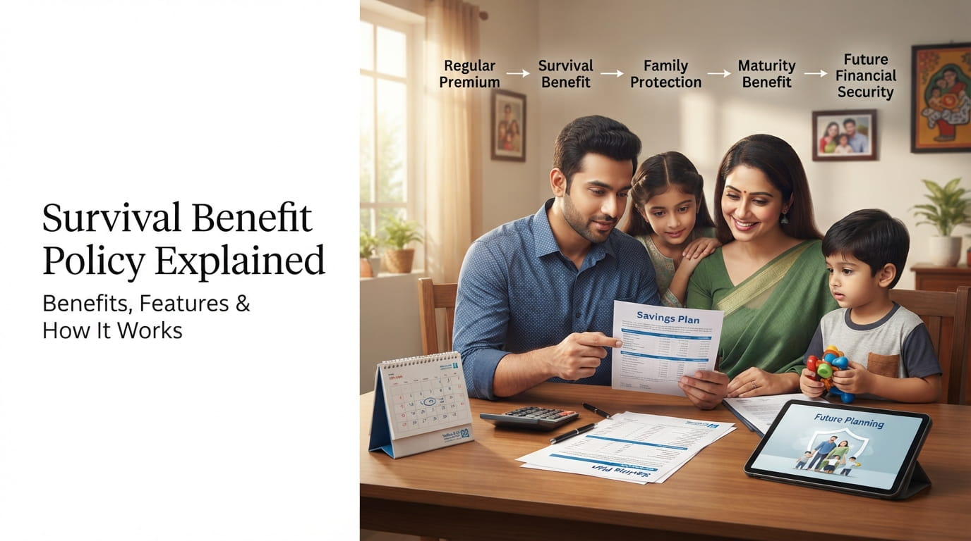 Survival Benefit Policy Explained: Benefits, Features & How It Works