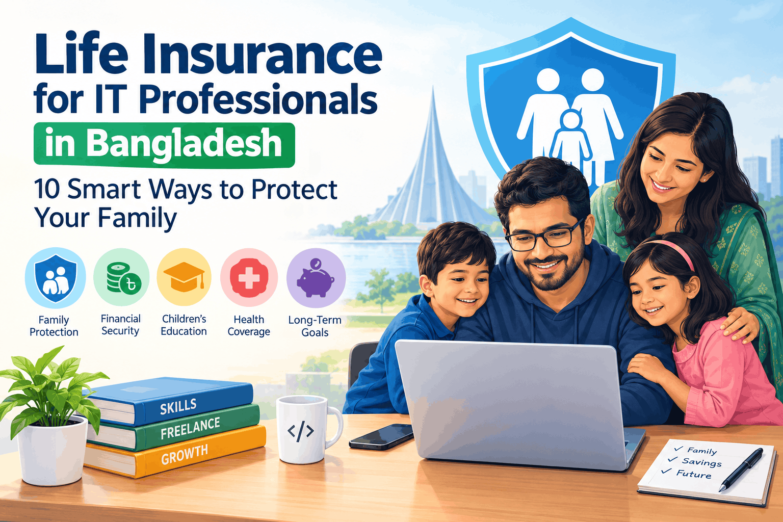 Life Insurance for IT Professionals in Bangladesh: 10 Smart Ways to Protect Your Family 