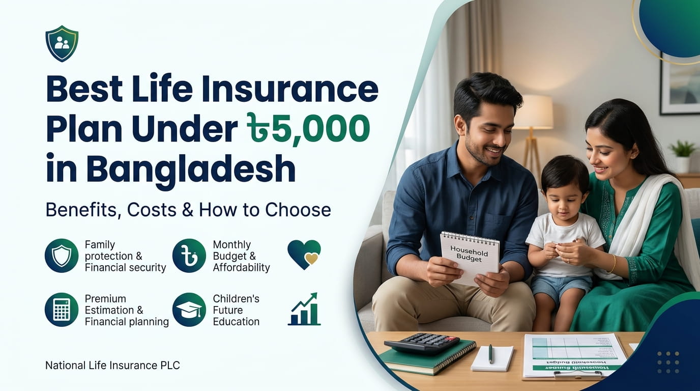 Best Life Insurance Plan Under 5,000 Taka in Bangladesh: Benefits, Costs & How to Choose